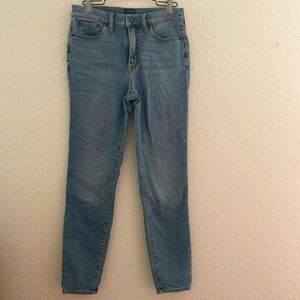 Jcrew Mid Rise Skinny Jeans